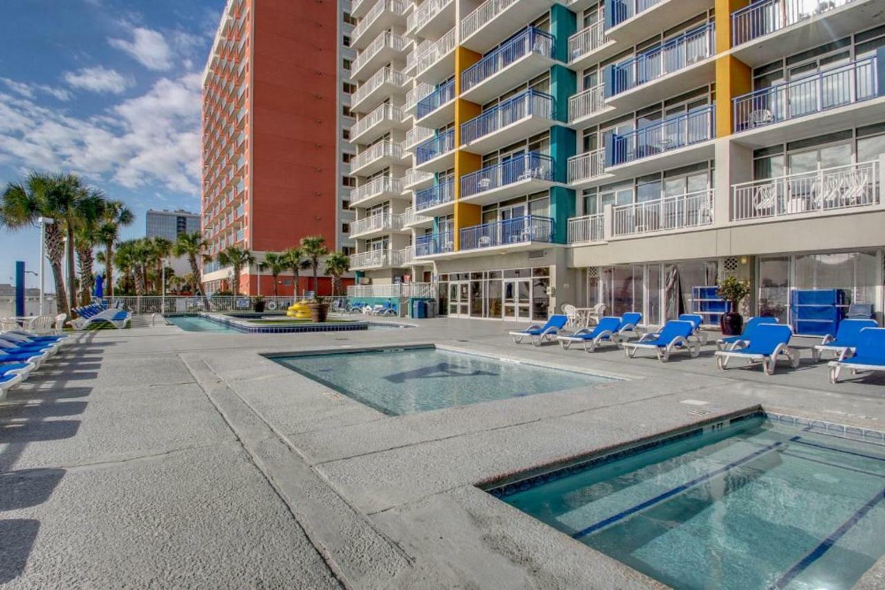 Beachfront Condo W Balcony In Myrtle Beach Eksteriør bilde