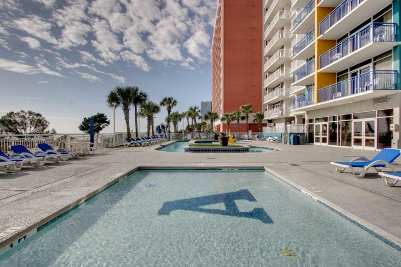 Beachfront Condo W Balcony In Myrtle Beach Eksteriør bilde