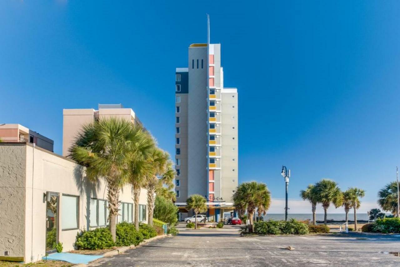 Beachfront Condo W Balcony In Myrtle Beach Eksteriør bilde